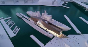 The new Naval Pavilion at ANMM. Source: ANMM website.