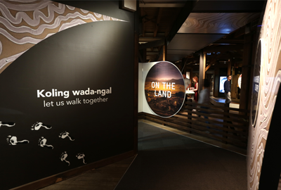 On the Land: Our Story Retold, National Wool Museum, photo credit Mike Dugdale, National Wool Museum and City of Greater Geelong. On the Land: Our Story Retold, National Wool Museum, photo credit Mike Dugdale, National Wool Museum and City of Greater Geelong.